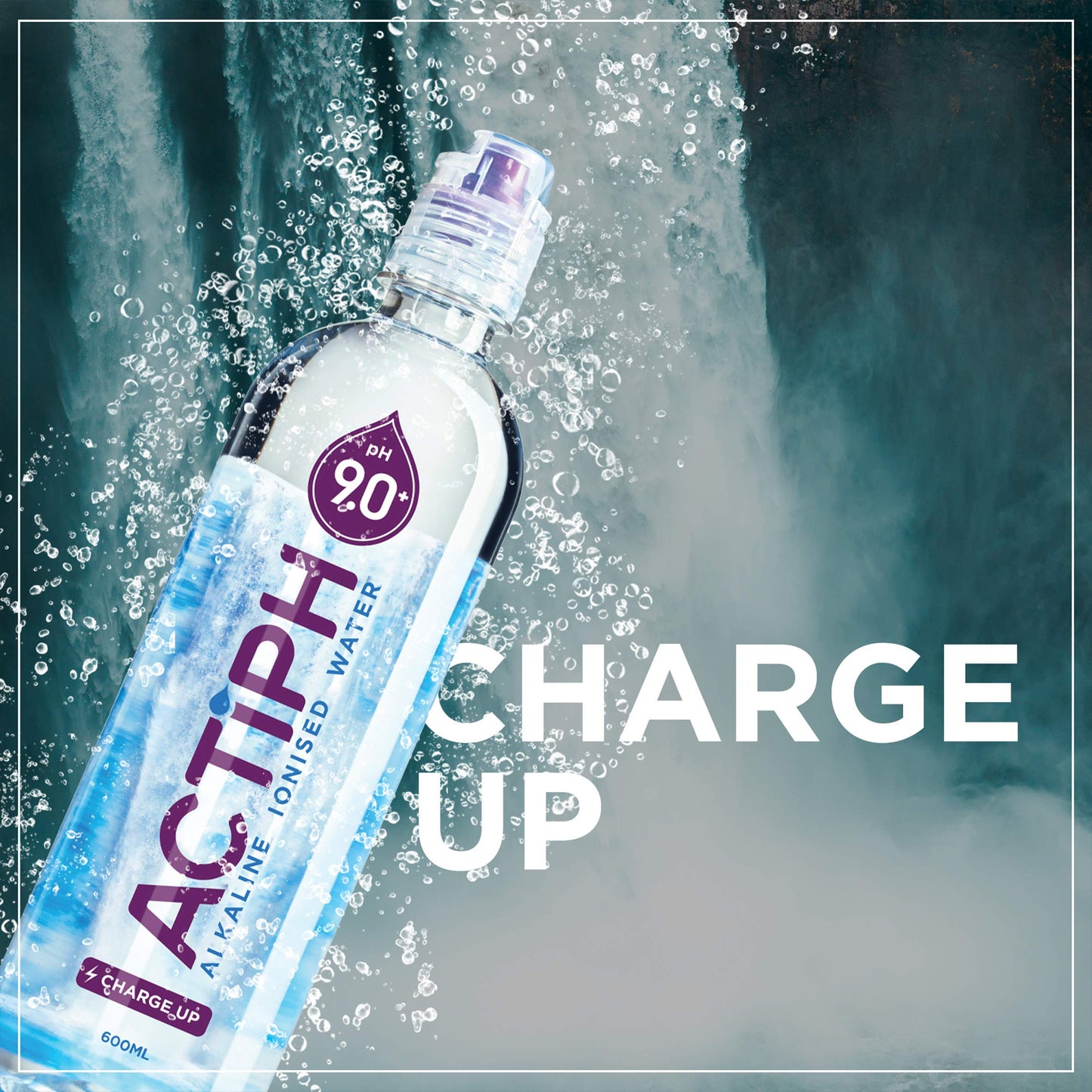 Actiph Alkaline Ionised Water 12x600ml