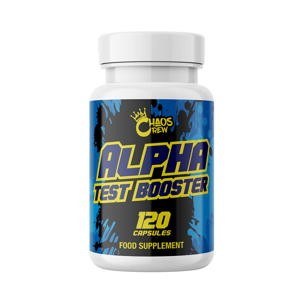 Chaos Crew ALPHA Test Booster 120 Caps