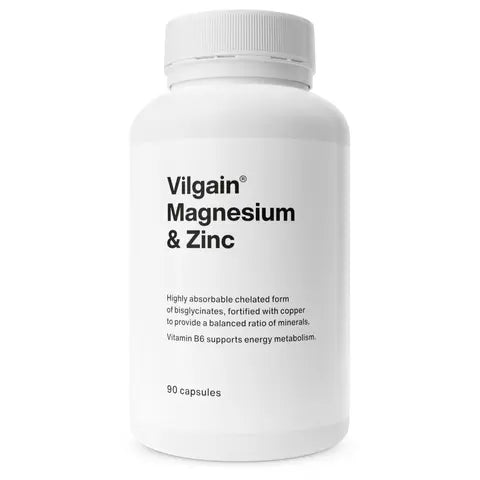 Vilgain Magnesium and Zinc 90 Caps