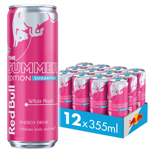 Red Bull Sugar Free 12x355ml