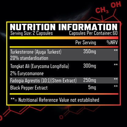 Lycan Labs Anabolic Fury Testo Charge 60 Caps